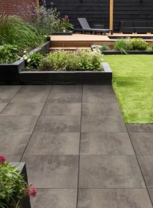 Serenio 60x60x4 cm Midden Grijs Nuance A. van Elk BV